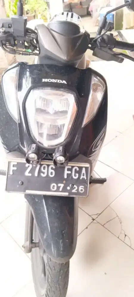 Honda genio 2021 nama pribadi plat f