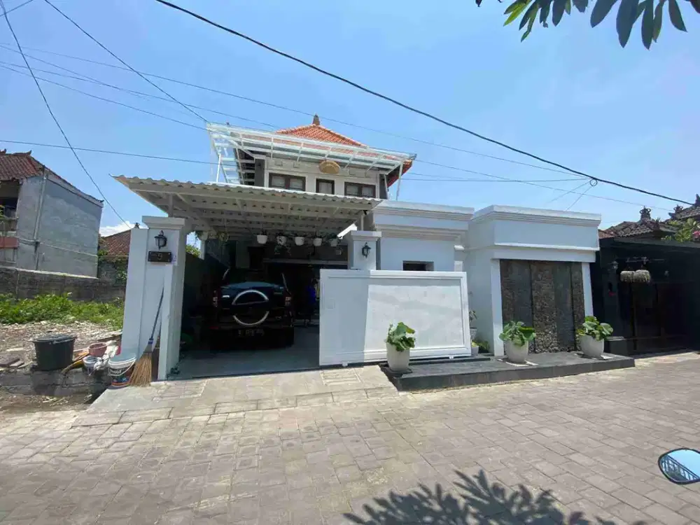 DISEWAKAN VILLA CANTIK DI PENGIYASAN SANUR FURNISHED AREA TENANG DAN NYAMAN