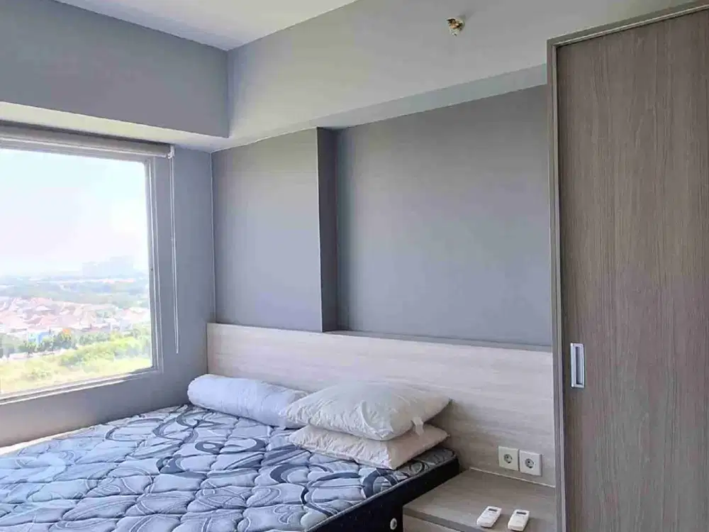 Educity 2 BR furnish bagus murah dekat sekolah Gloria, ITS, WM, Pakuwon City