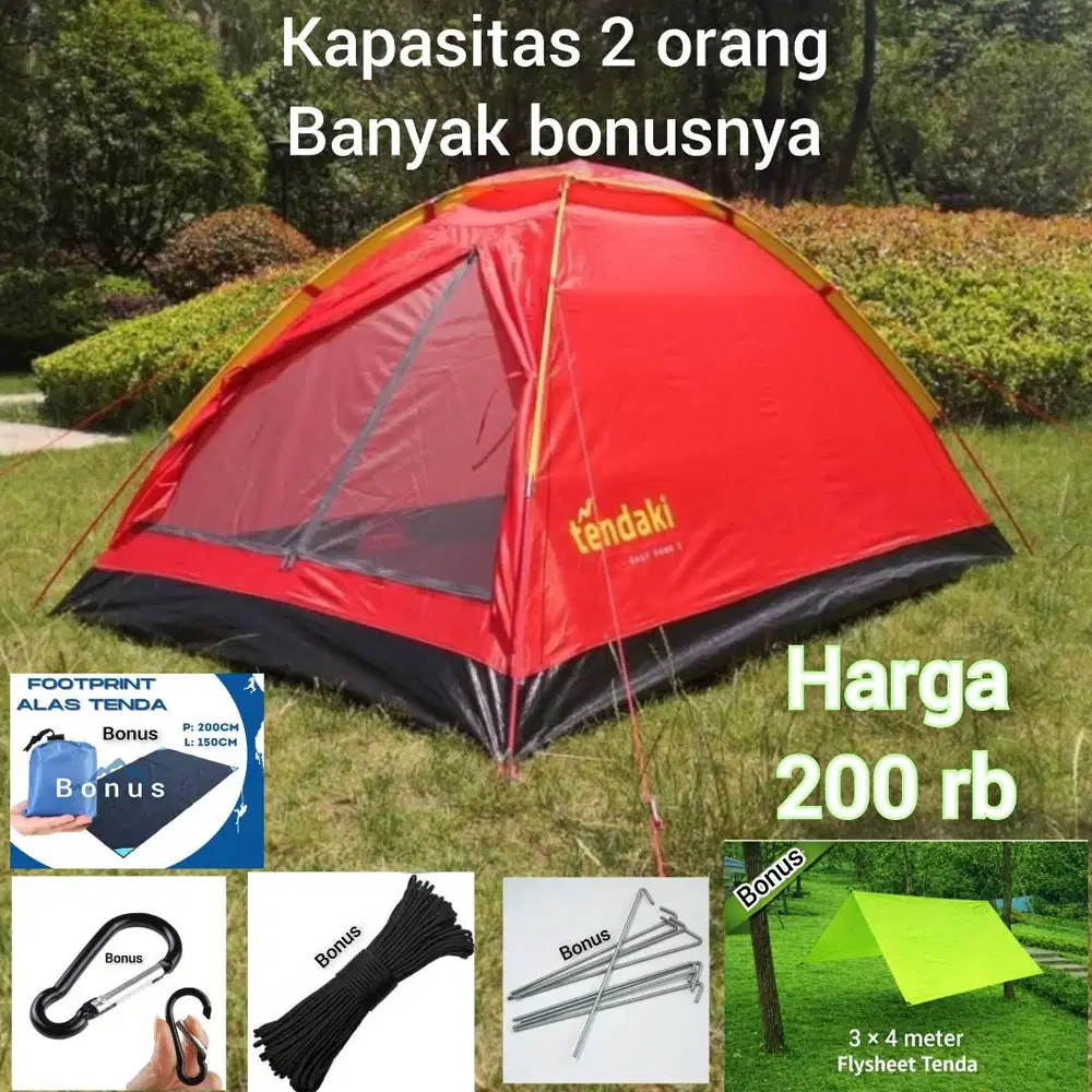 Tenda banya bonus nya