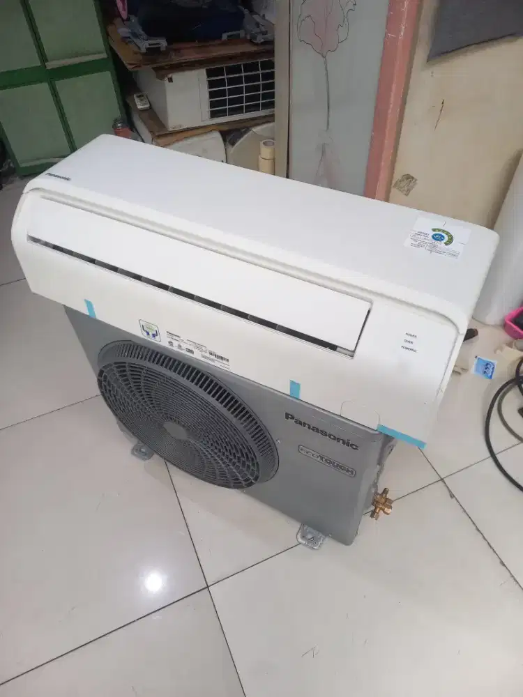 Jual ac 1pk panasonic r32 ac jarang di pkek