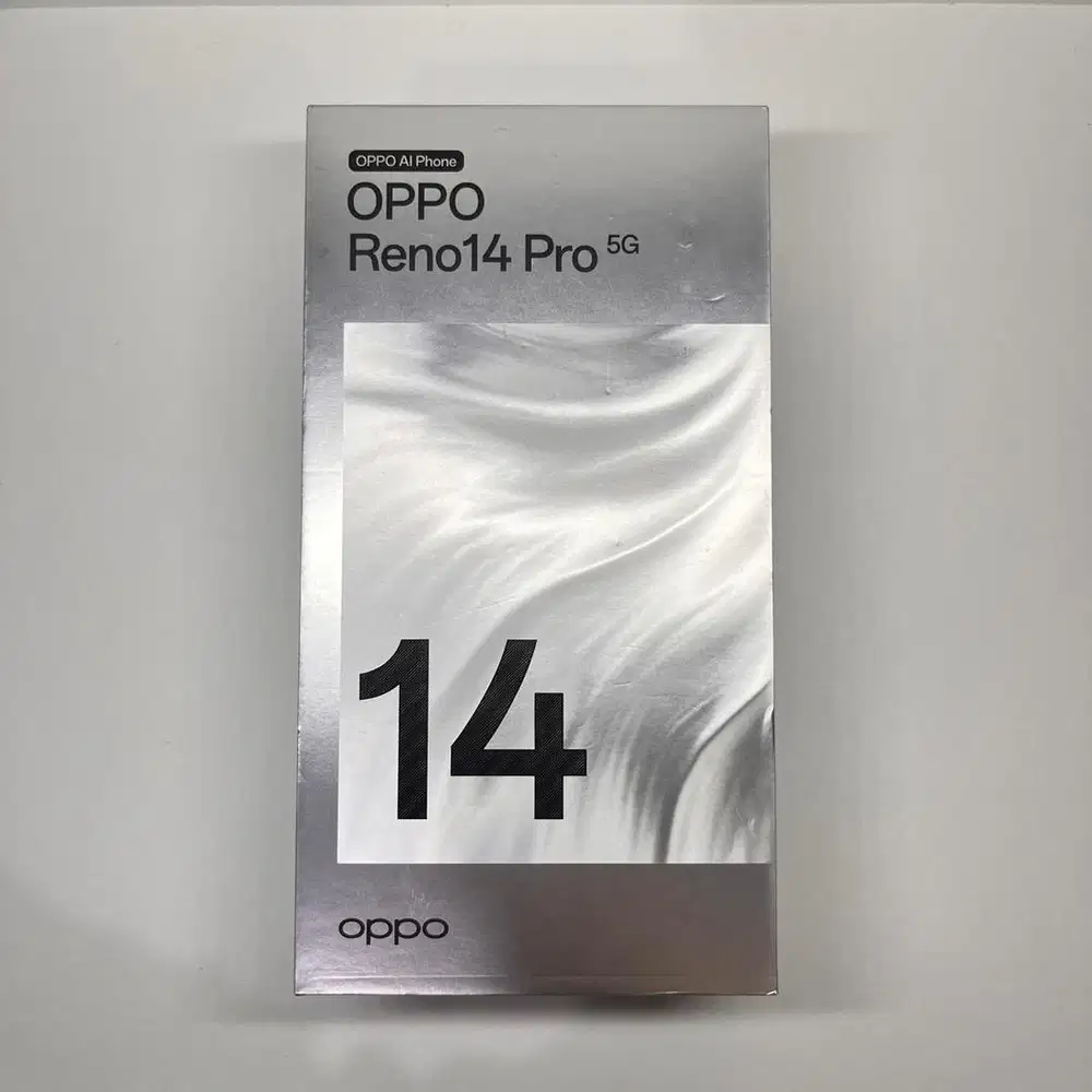 Oppo Reno 14 Pro 5G 12/512GB White ex Resmi Like New