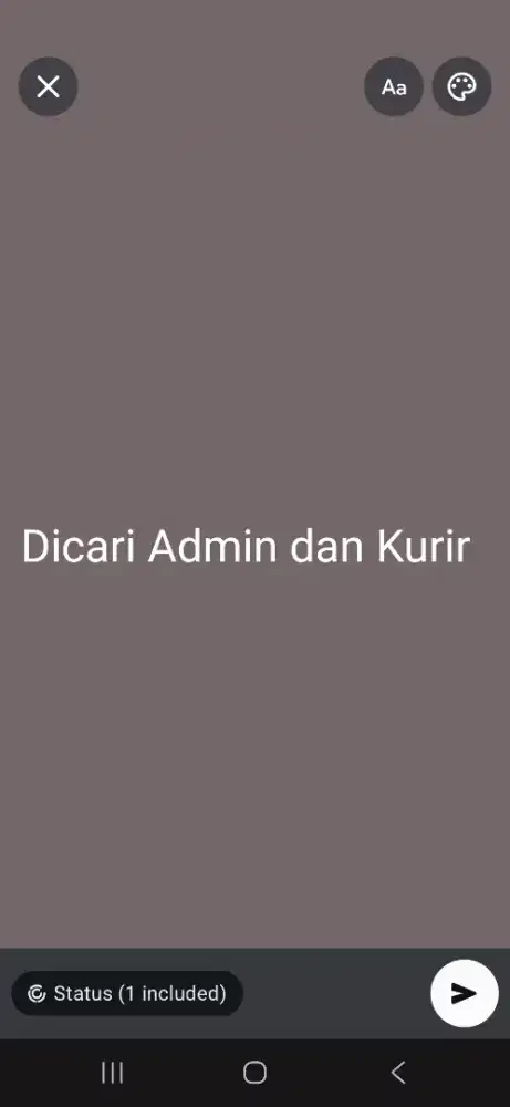 Dicari yang Minat Kerja