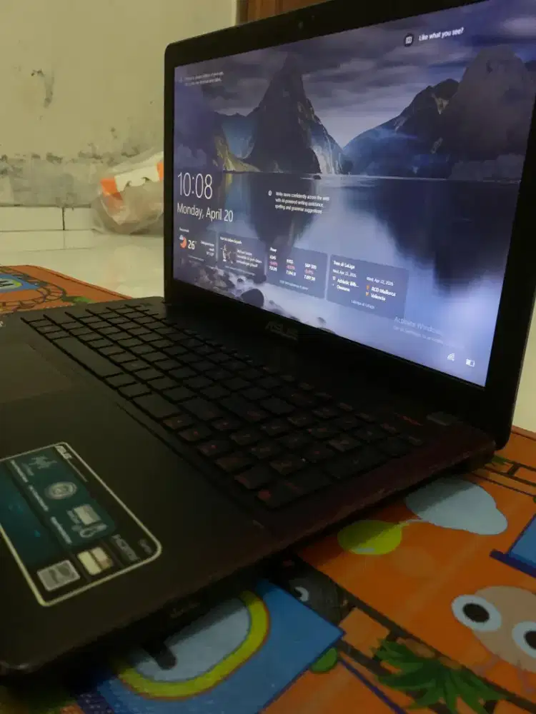 Laptop ASUS X550VX Core i7 GTX 950M SSD+HDD Murah siap Pakai