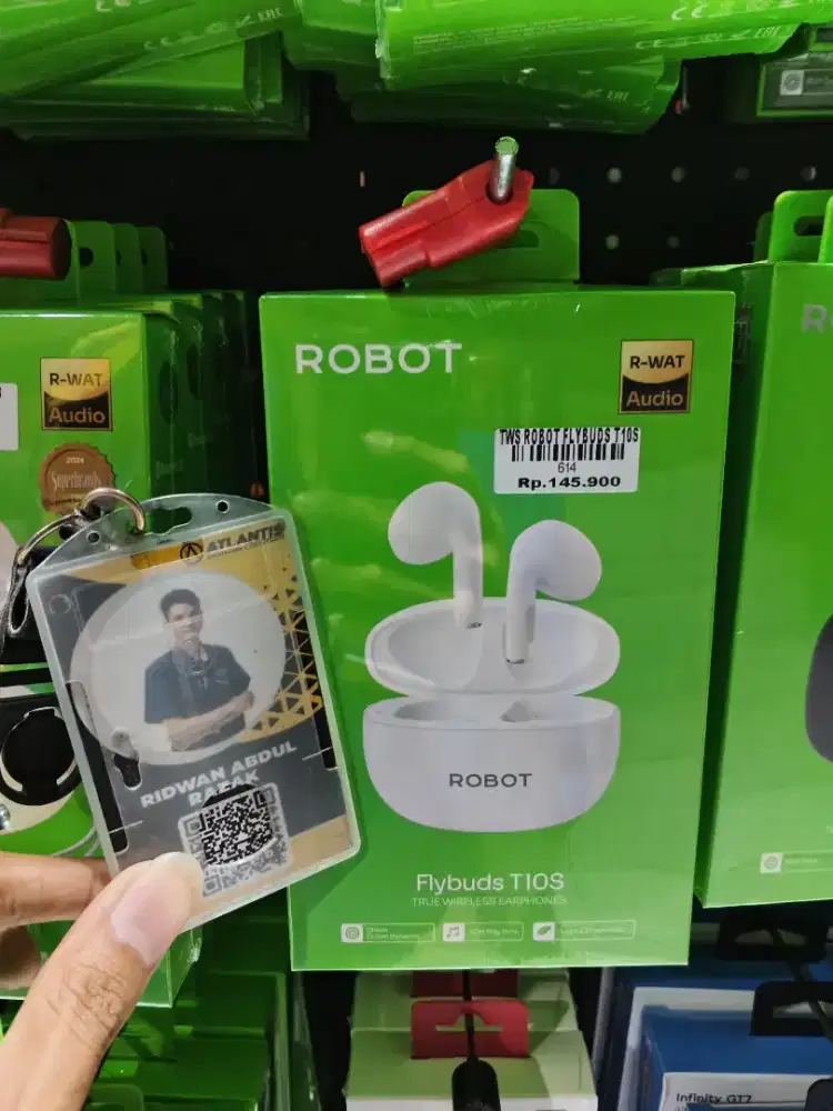 TWS ROBOT FLYBUDS T10S | ATLANTIS DAHSYAT