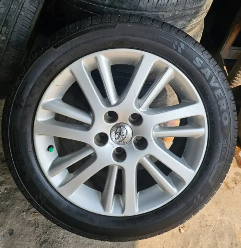 Velg OEM Camry R17 PCD5x114.3. Velg ban GT Savero 4pcs kondisi bagus