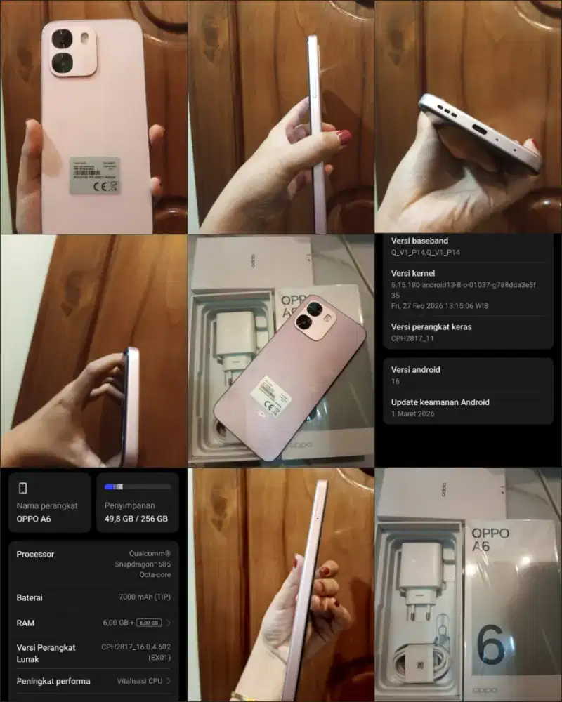 Oppo A6 256 Pink