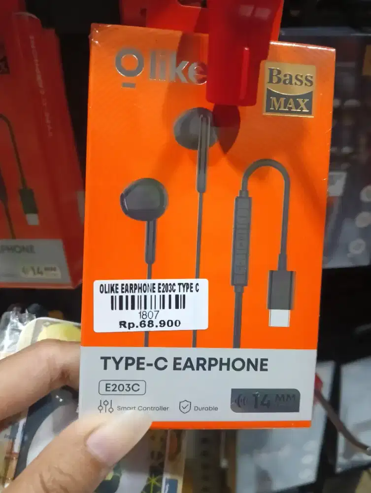 OLIKE EARPHONE E203C TYPE C | ATLANTIS DAHSYAT