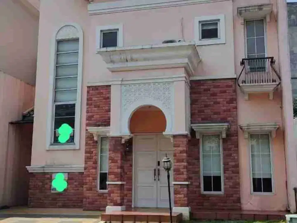 FOR RENT / SEWA. TURUN HARGA!! Rumah Semi Furnished CLUSTER ALICANTE Gading Serpong
