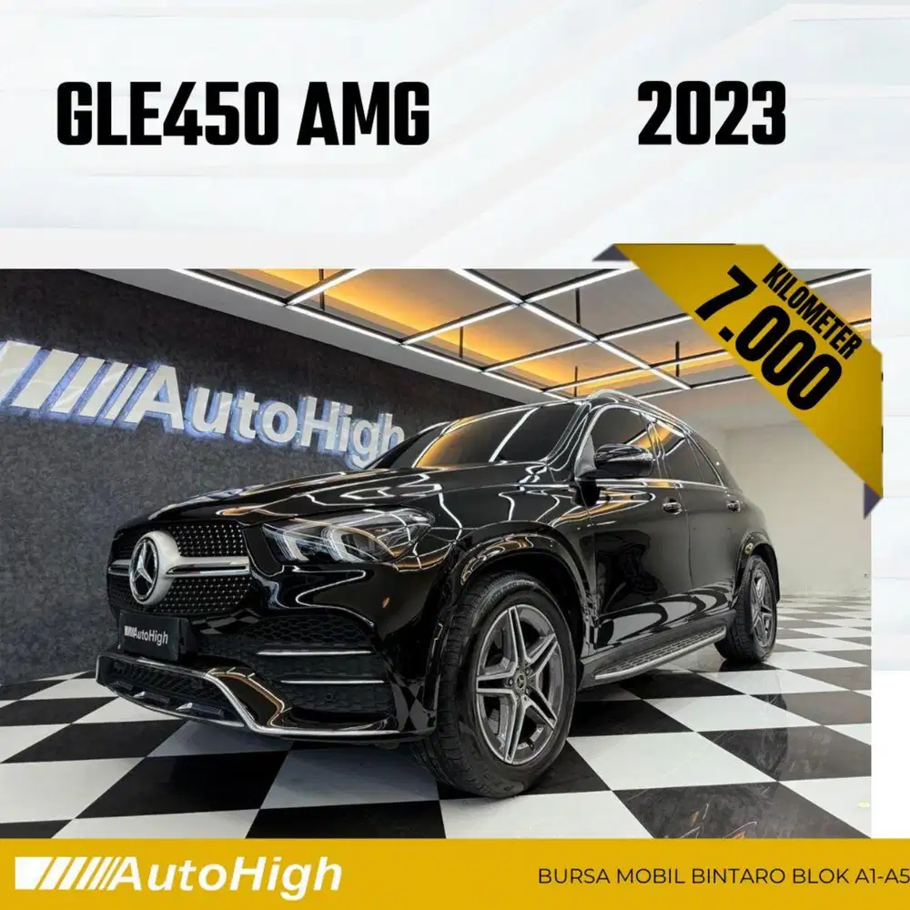 DP10% [Km7.000] GLE450 AMG 2023 Black / GLE 450 Reg 2022 #AUTOHIGH