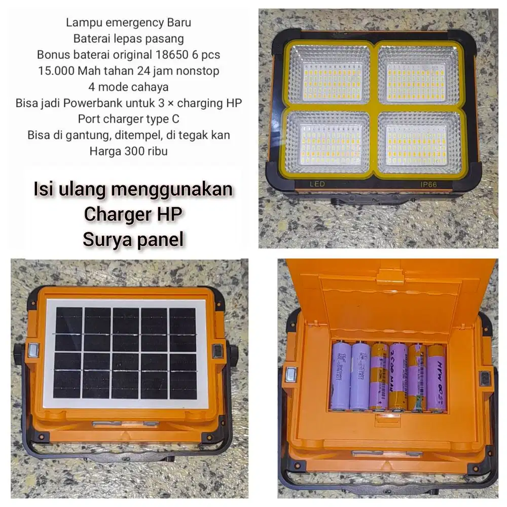 Lampu penerangan emergency