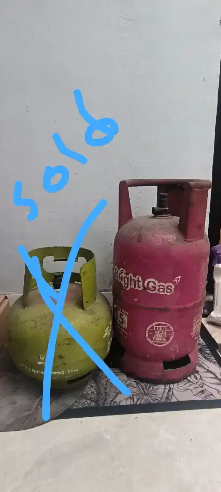 Tabung Kosong Bright Gas 5.5kg Pink