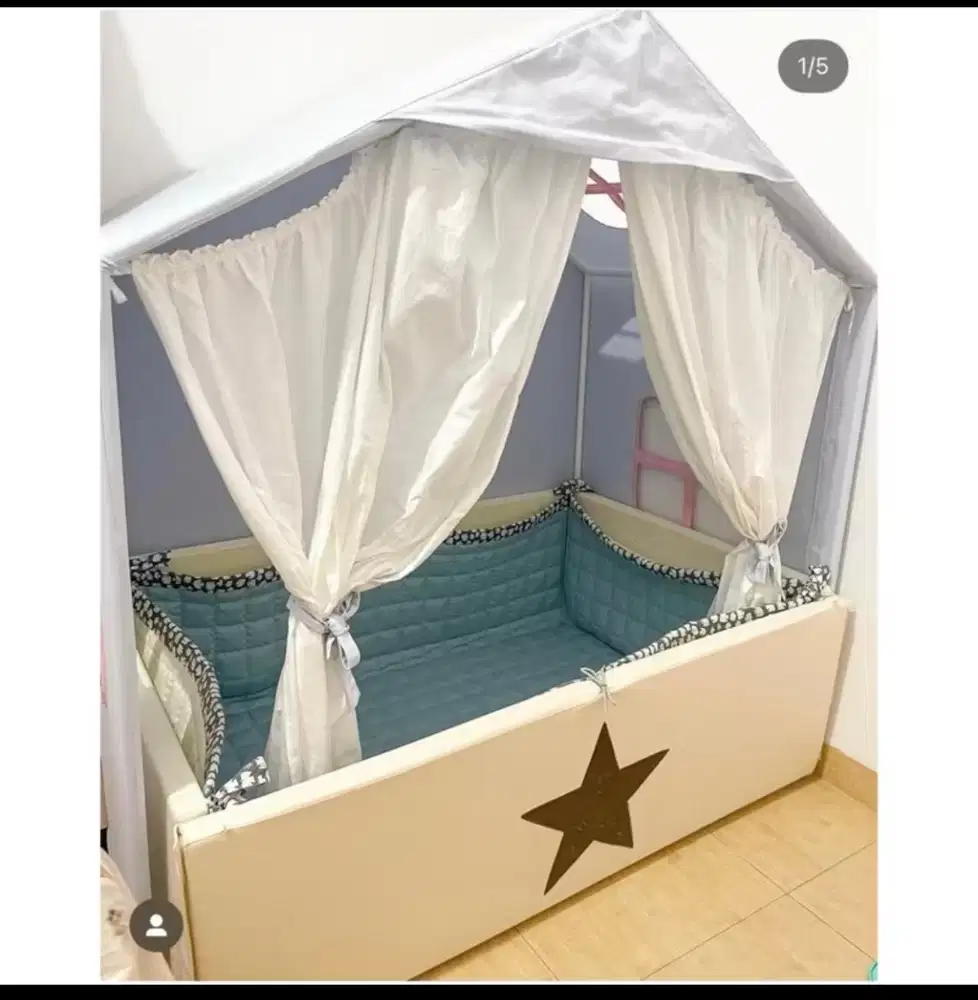 Preloved Ggumbi bumper bed Ggumbi Dijual Ggumbi bumper bed Playmat