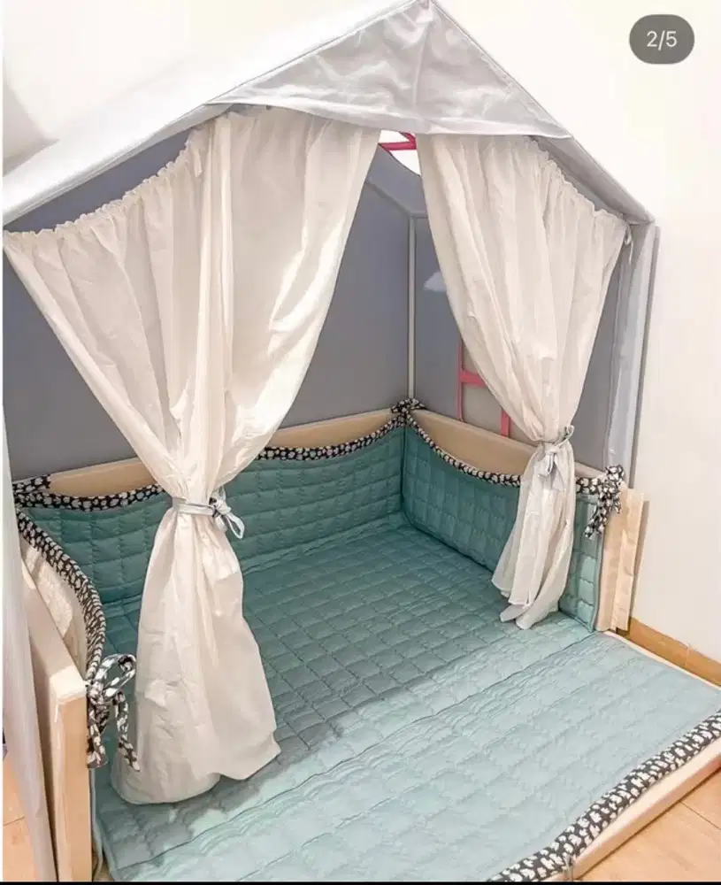 Dijual Preloved Ggumbi bumper bed Playmat Ggumbi playmat Preloved