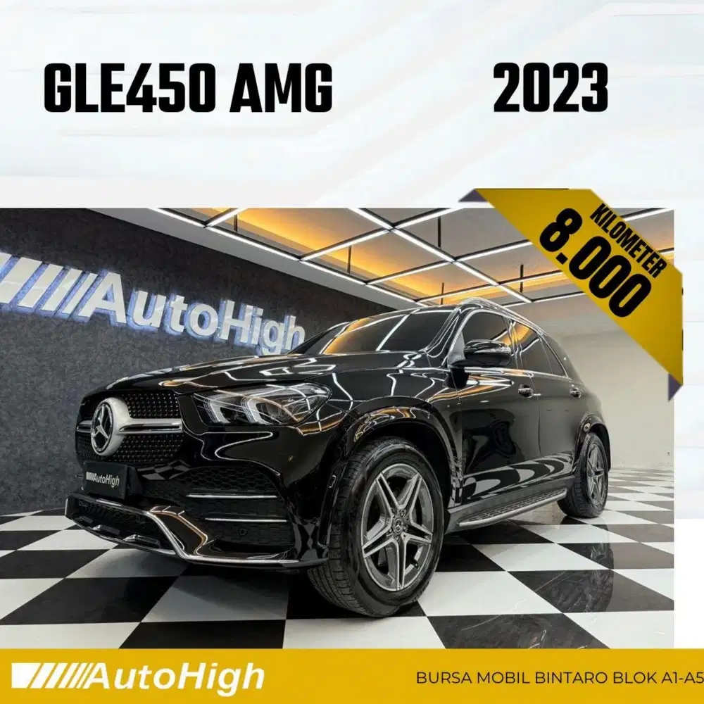 DP10% [Km8.000] GLE450 AMG 2023 Black / GLE 450 Reg 2022 #AUTOHIGH