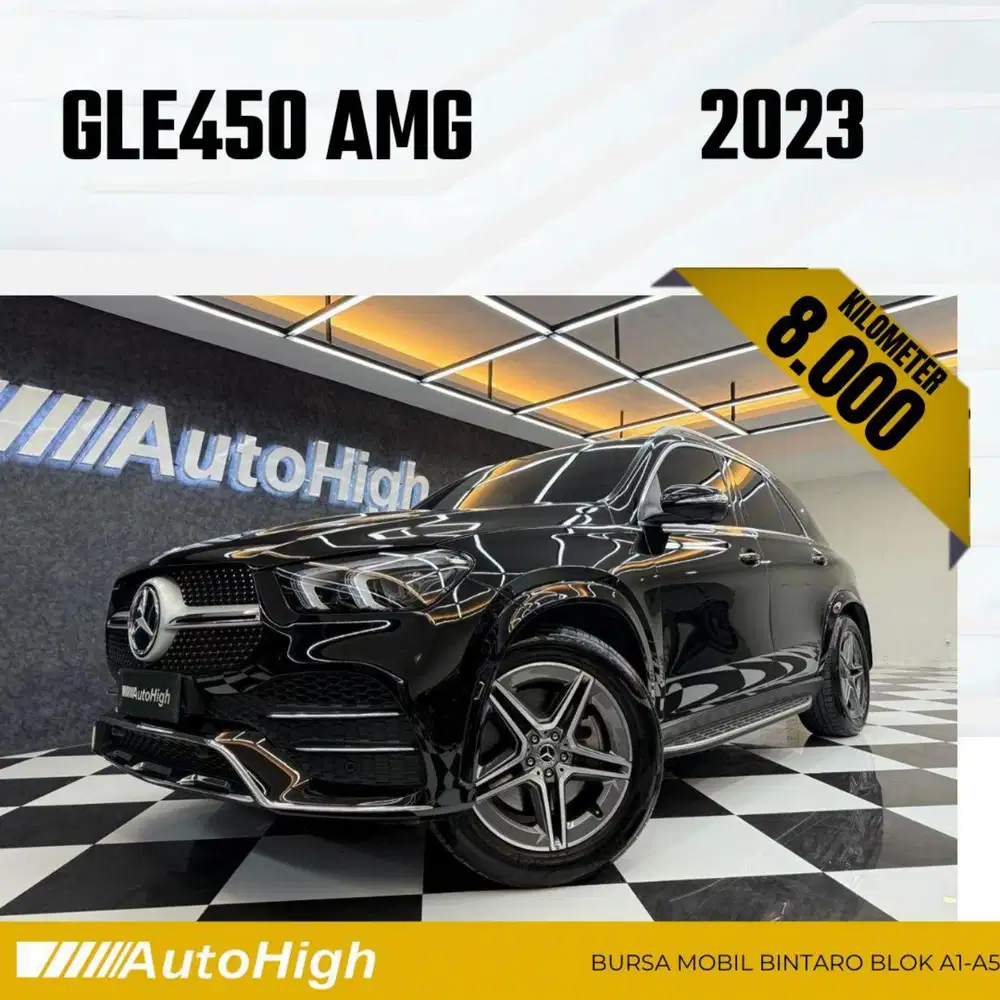 DP10% [Km8.000] GLE450 AMG 2023 Black / GLE 450 Reg 2024 #AUTOHIGH