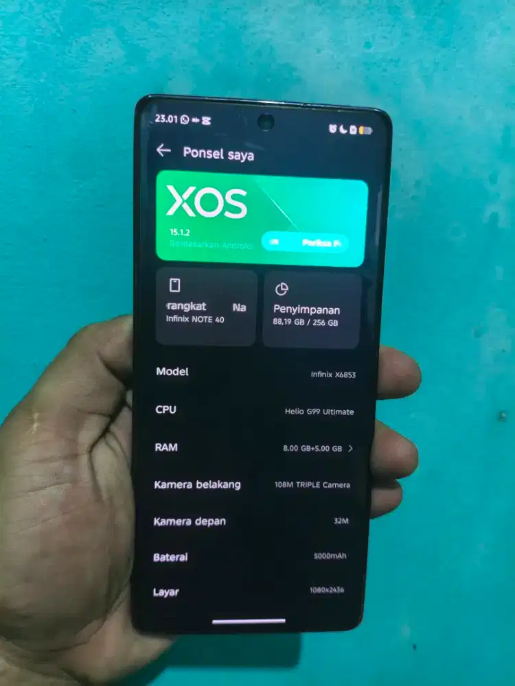 infinix note 40 8/256