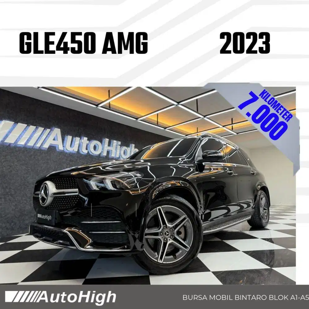 DP10% [Km7.000] GLE450 AMG 2023 Black / GLE 450 Reg 2022 #AUTOHIGH