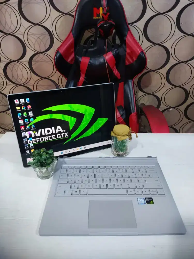 Microsoft Surface Gaming VGA Nvidia GTX Siap Editing