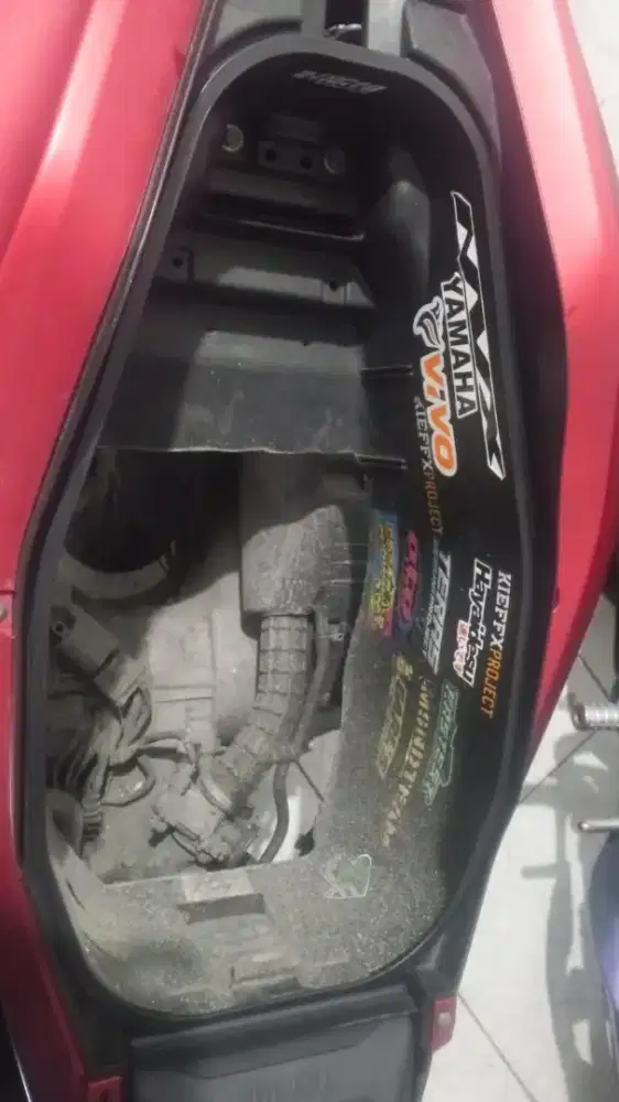 Box bagasi coakan aerox old