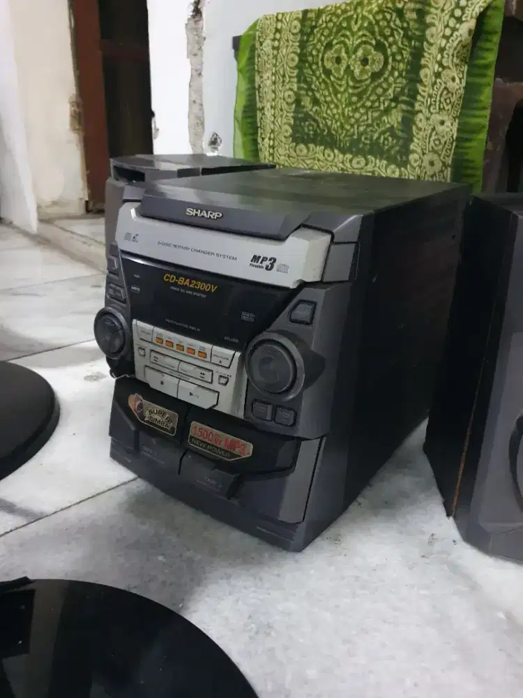 Tape vcd jadul nyala merk sharp