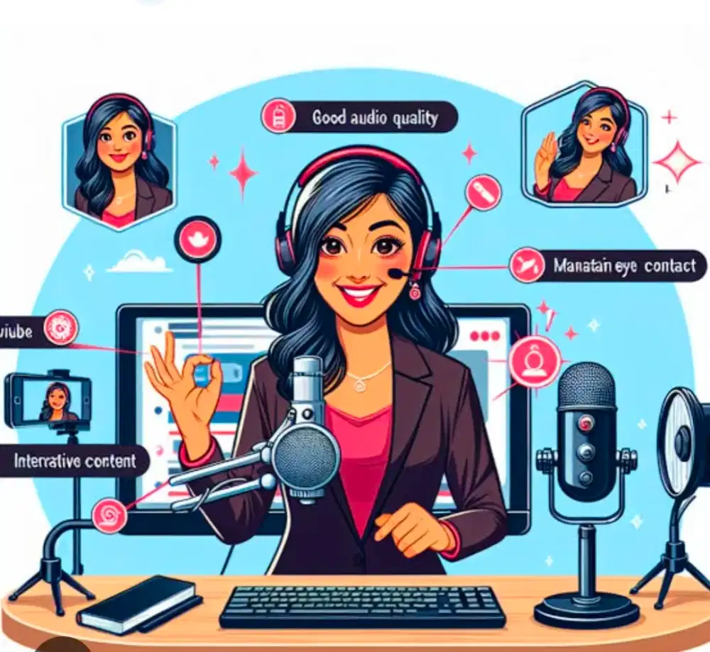 Dibutuhkan segera host live wfh