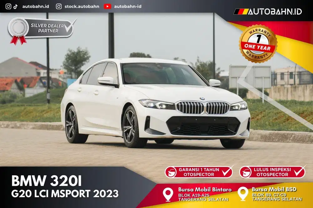 Full Warranty! BMW 320i MSport LCI Facelift 2023 white c200 c300 520i