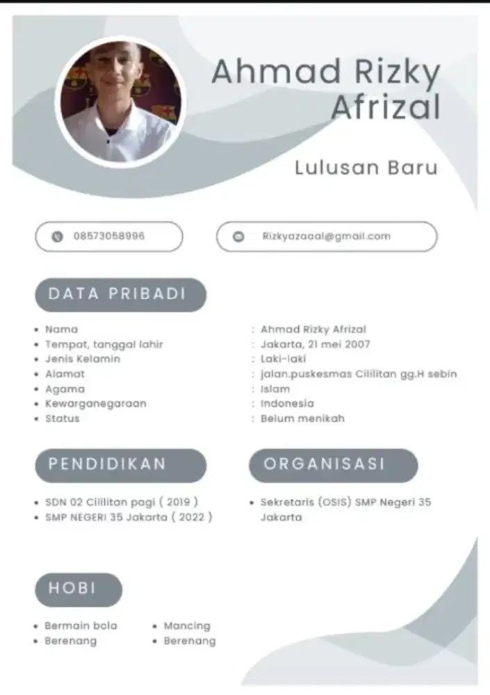 Nyari lowongan kerja