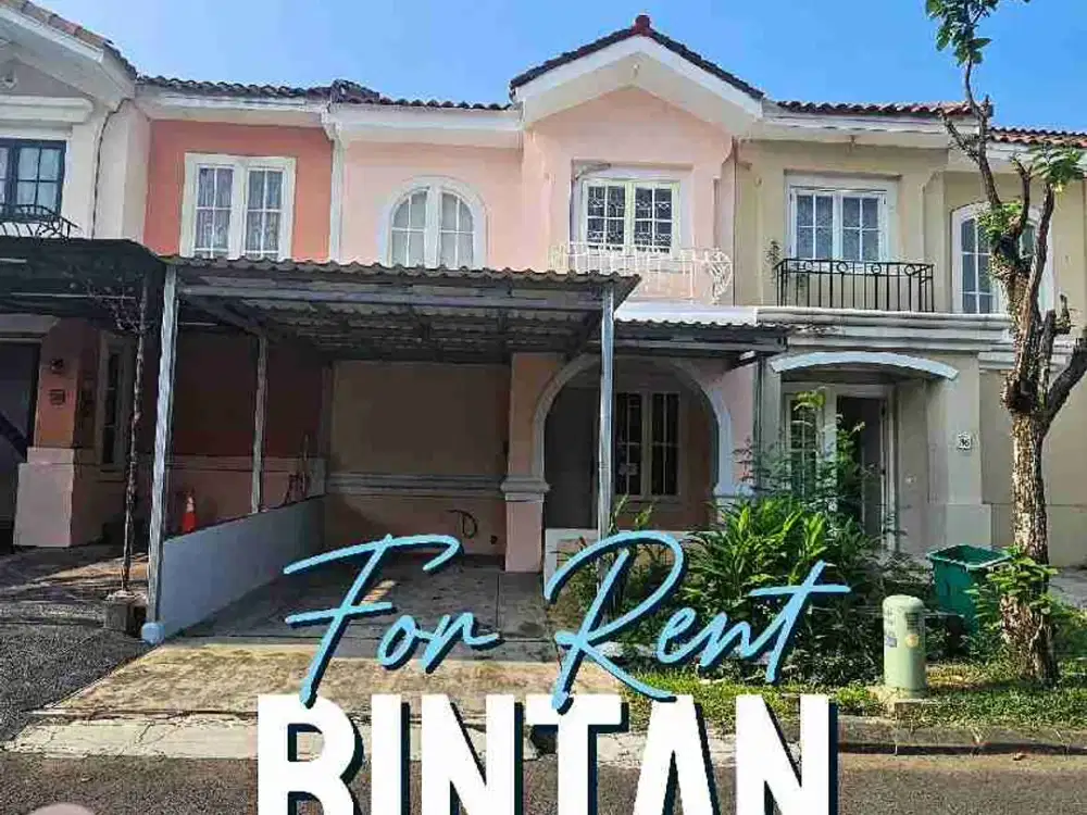 disewa rumah siap huni di Bintan lippo karawaci dekat sekolahan dian harapan