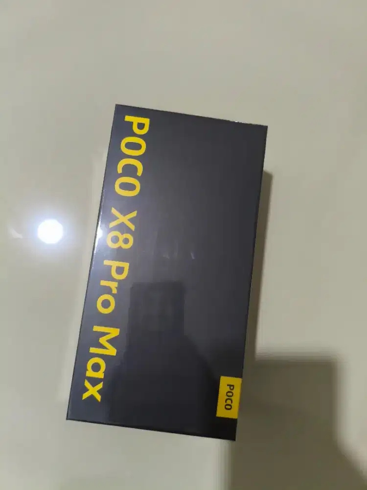 Poco X8 Pro Max 12/512 baru gress segel warna biru