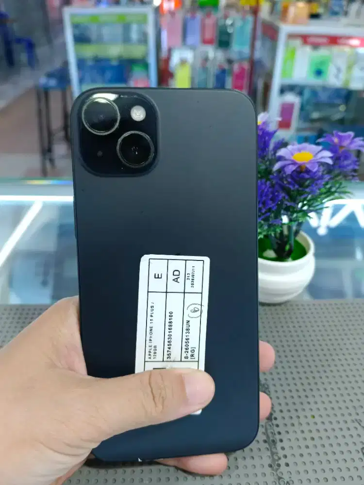 IPHONE 15 PLUS 128GB SECOND INDO