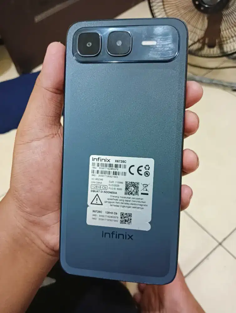 Infinix smart10 plus nfc ram8+8/128 resmi