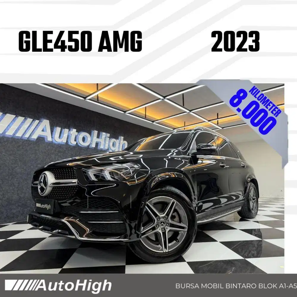 DP10% [Km8.000] GLE450 AMG 2023 Black / GLE 450 Reg 2022 #AUTOHIGH