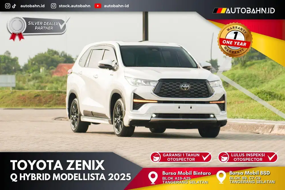 Rasa Baru Gresss! Toyota Innova Zenix Q Hybrid Modelista RSE 2025
