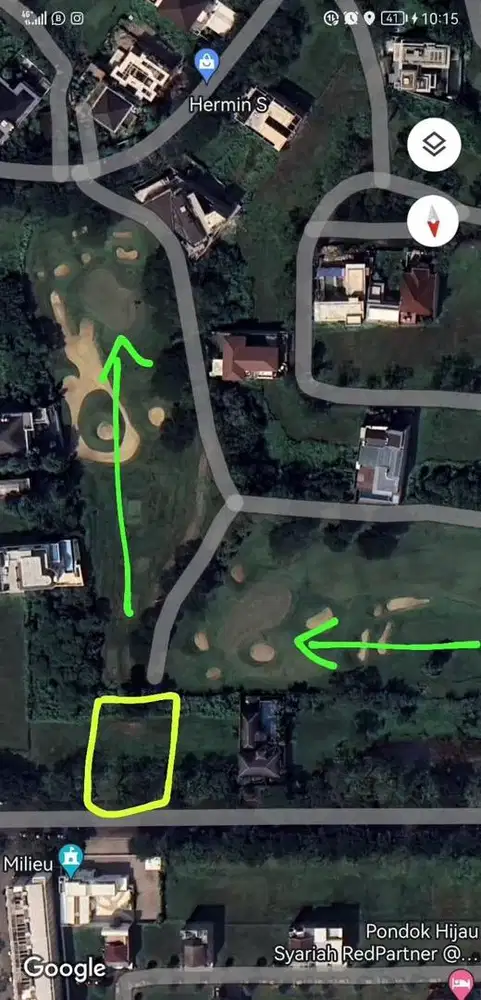 35JT/M2! DIJUAL TANAH LONG GOLF VIEW CITRALAND LANGKA BISA KOMERSIL