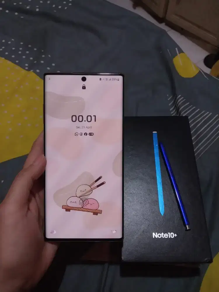 Samsung note 10 plus 12/256 aura glow