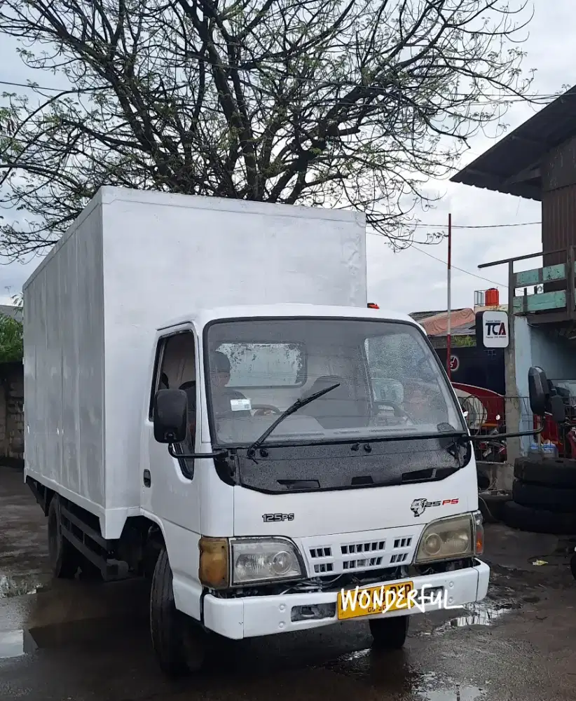 Isuzu Elf PS125 Box Besi 6ban Bio Solar Turbo NKR 71/Colt Diesel/Hino