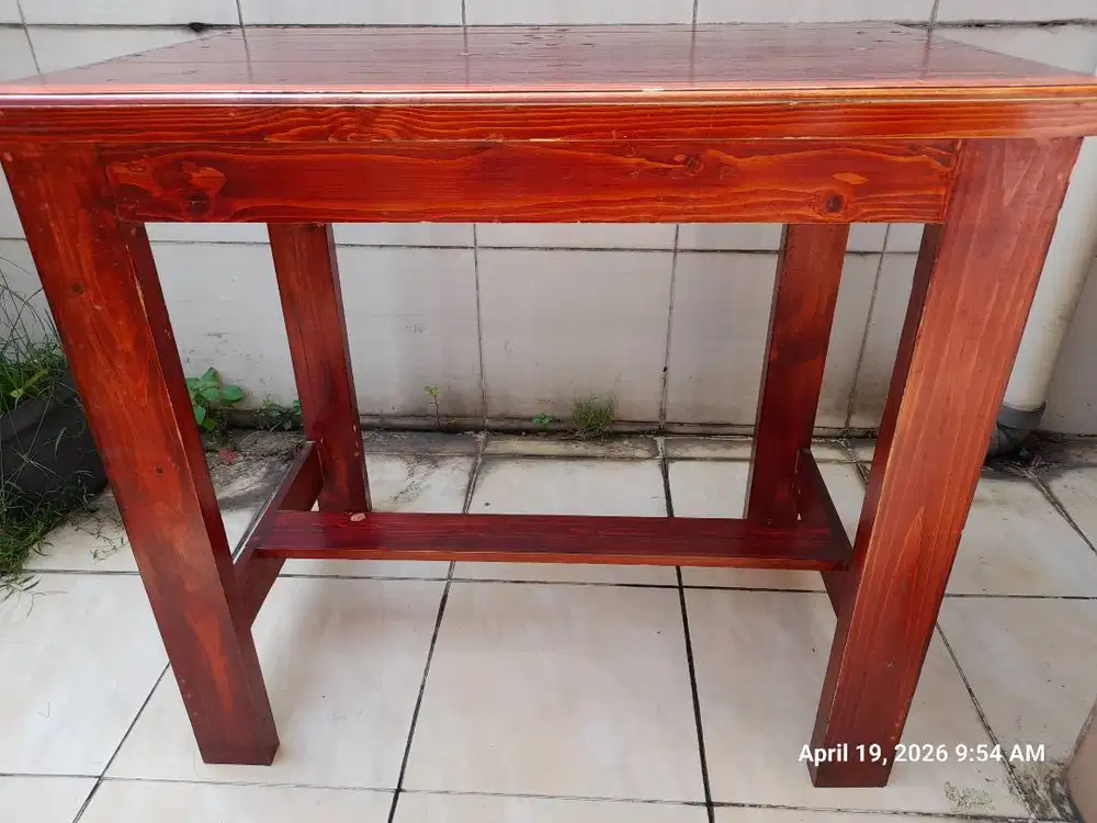 MEJA KAYU JATI BELANDA