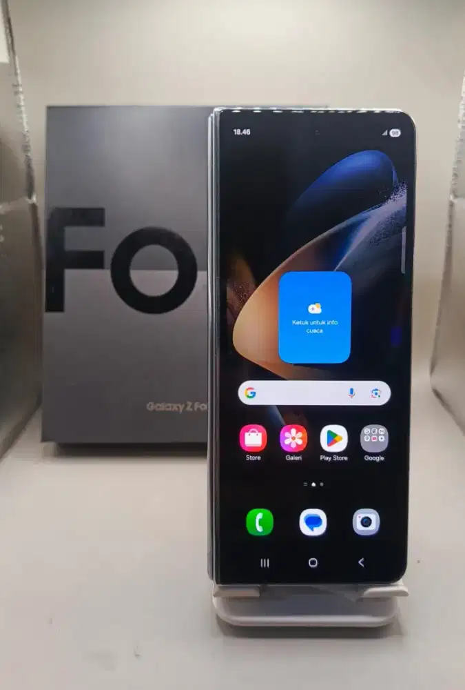 SAMSUNG Z FOLD 4 5G RAM 12/256GB ORIGINAL SEIN MULUS NORMAL FULLSHET