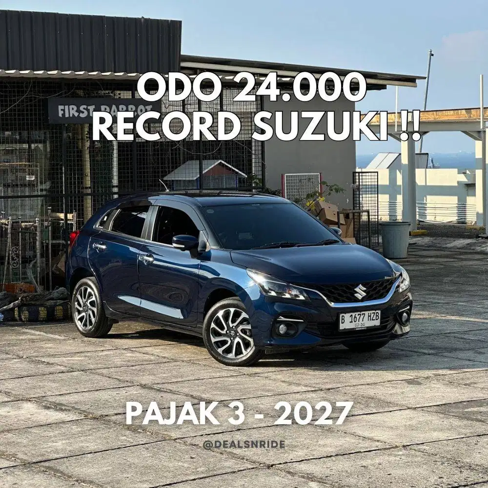 ODO 24.000 ANTIKK !! PAJAK 3/2027 SUZUKI NEW BALENO HATCHBACK 2024