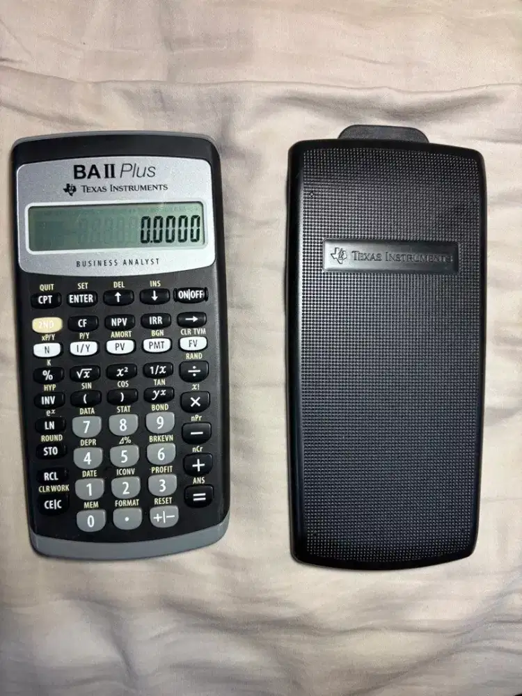 Texas Instruments BA II Plus kalkulator calculator original