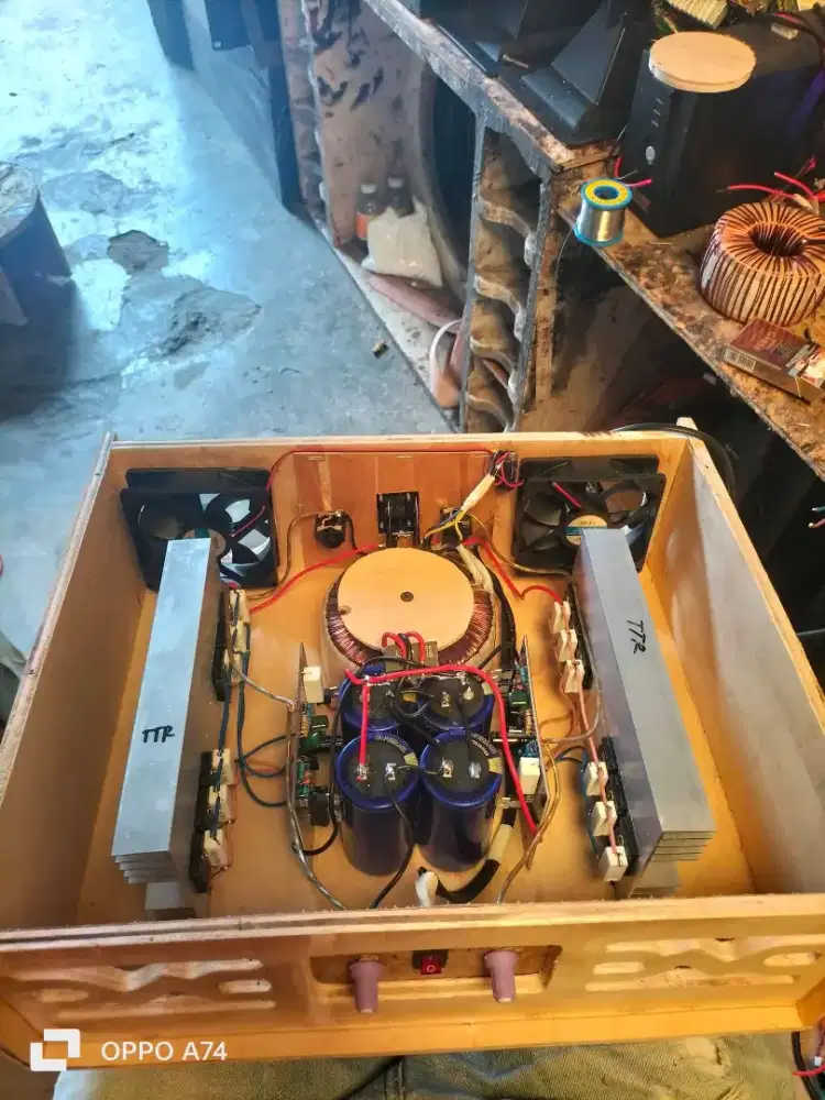 power amplifier 10 amper ct 45 stereo bas horeg lumajang