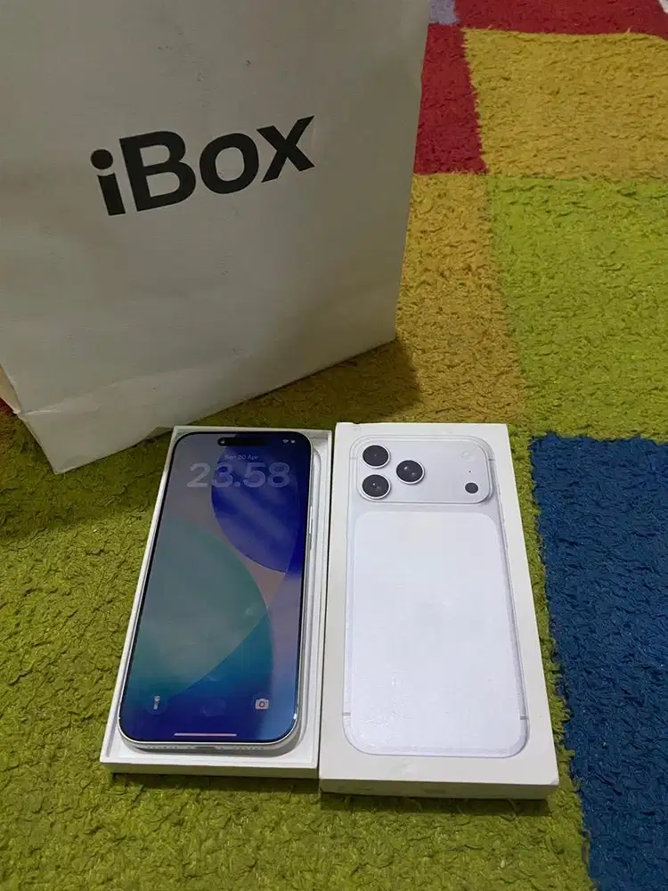 IPHONE 17 PROMAX SILVER 256GB IBOX