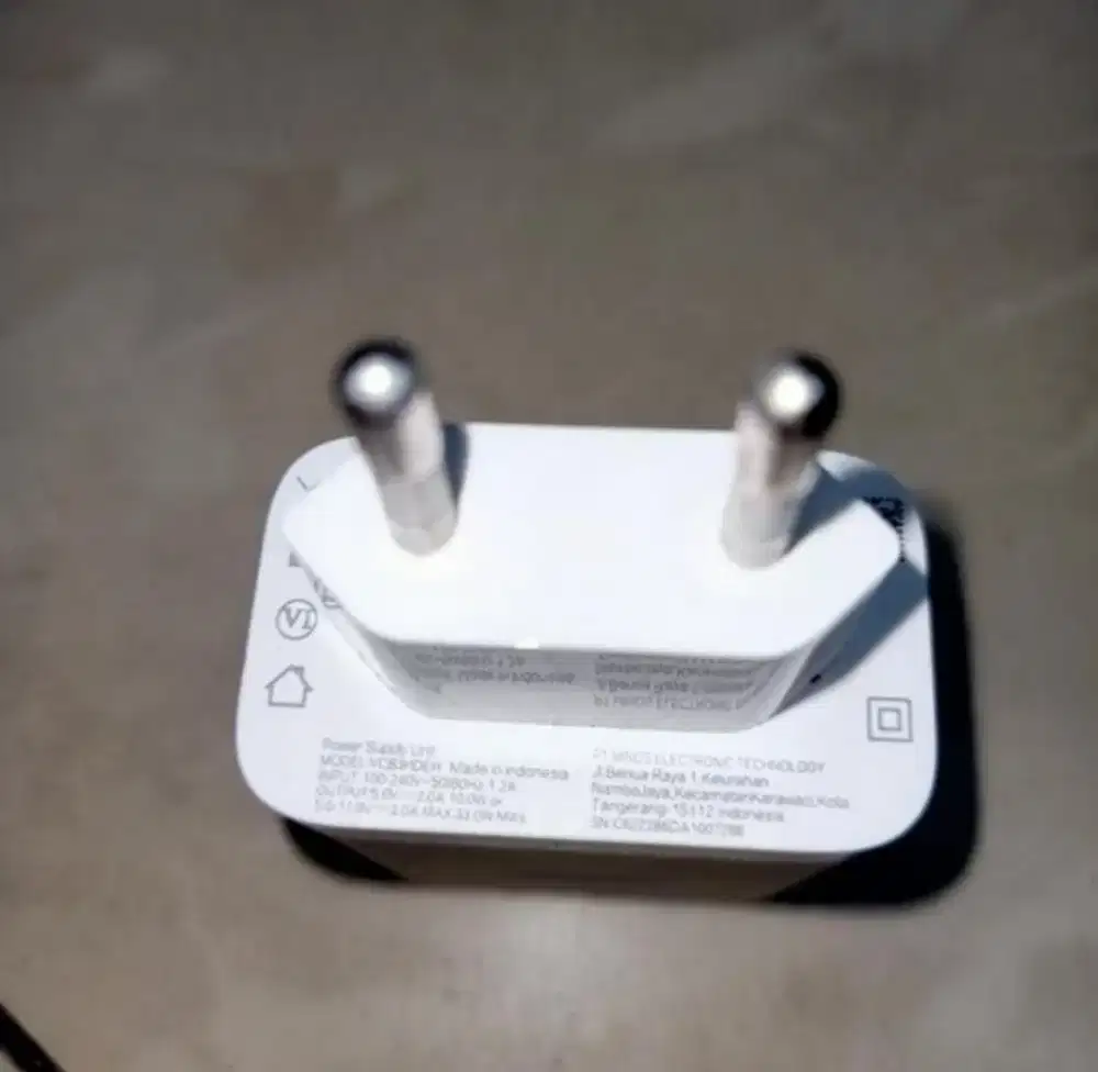 Jual charger dan cabel Oppo 33 Watt, bawaan hp Oppo A58, nego