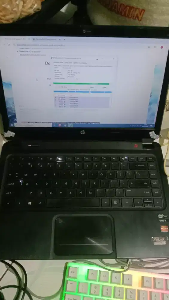 Laptop Dual VGA HP Envy Intel i5 3317u | RAM 12GB
