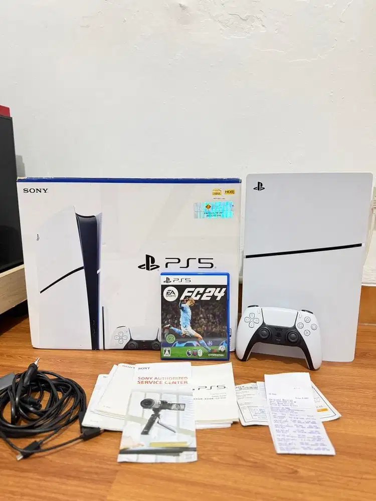 PS5 SLIM DISC 1TB FULL GAME GARANSI RESMI SONY INDONESIA