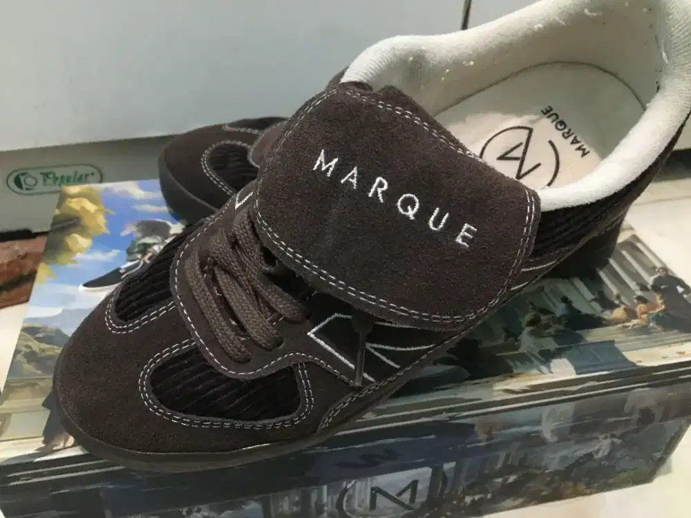 MARQUE.CO 'PANSER SERIES' dark brown sneakers unisex