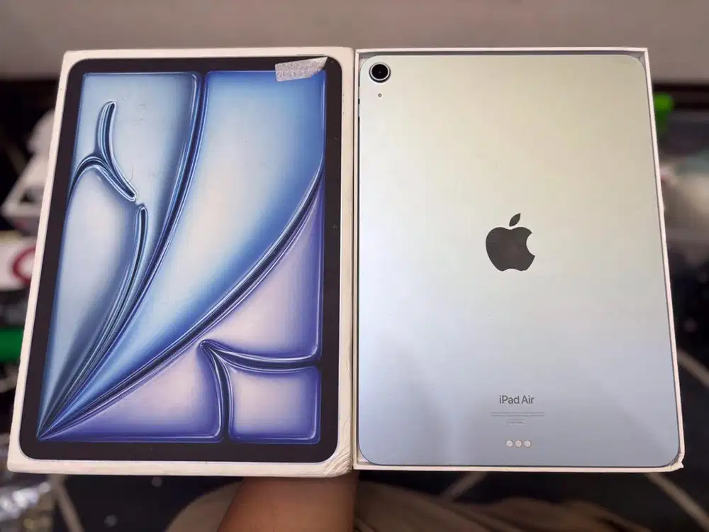 Ipad AIR M2 128 Ibox BNOB (Buka Box Aja, Garansi Blm Aktivasi)