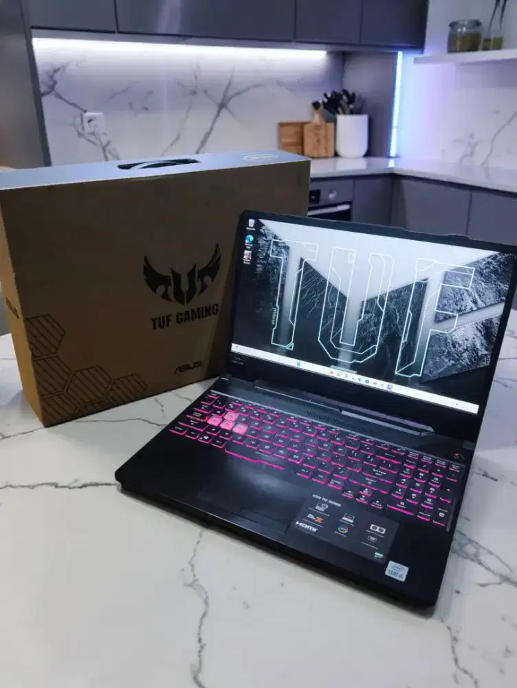 Laptop Asus TUF GAMING F15 Gen 10 Nvidia GTX 1650 4Gb Lengkap Dus