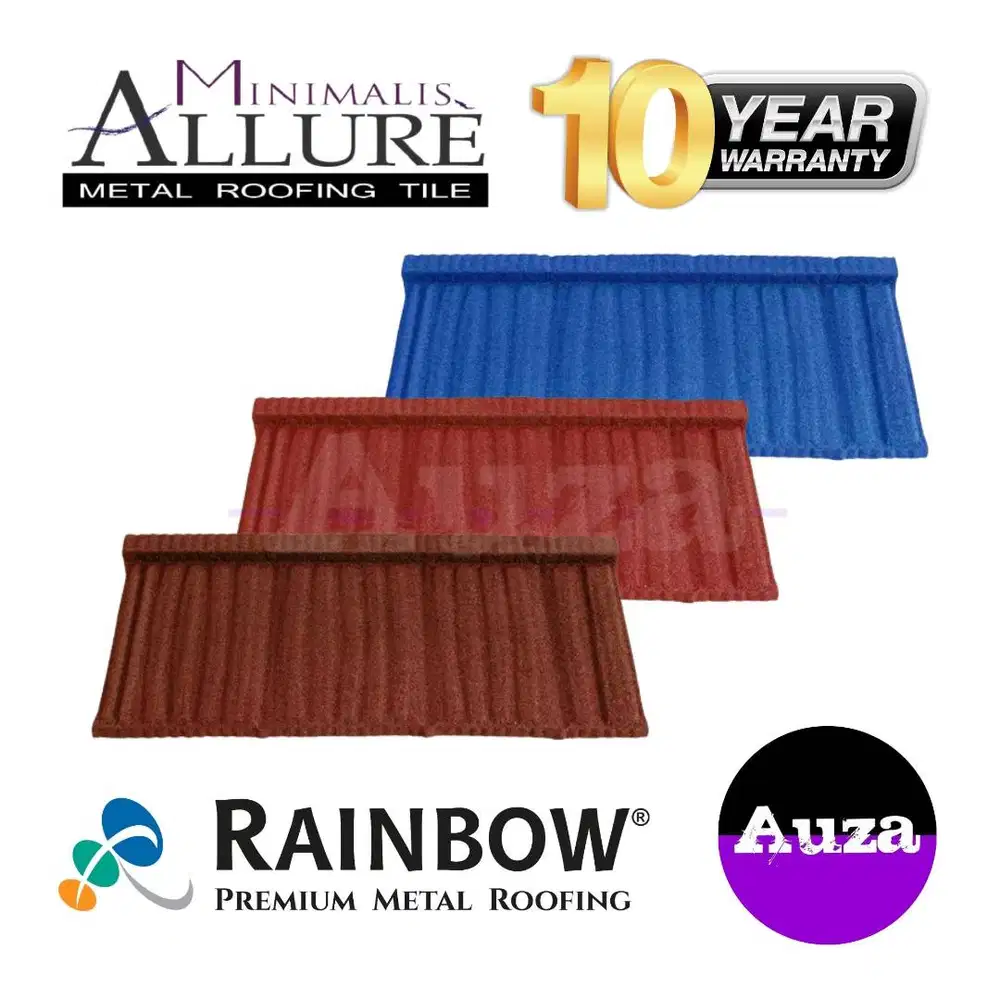 Genteng Metal Pasir Premium 1x4 | Minimalis Allure Stone-coated Metal